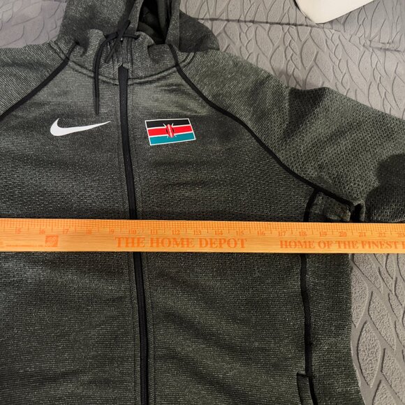 Nike Pro Elite Kenya Team Issue Tech Fleece Hoodie Jacket Running Womens L NEW - Picture 6 of 11